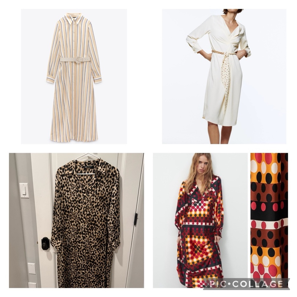 Zara women 4 dresses